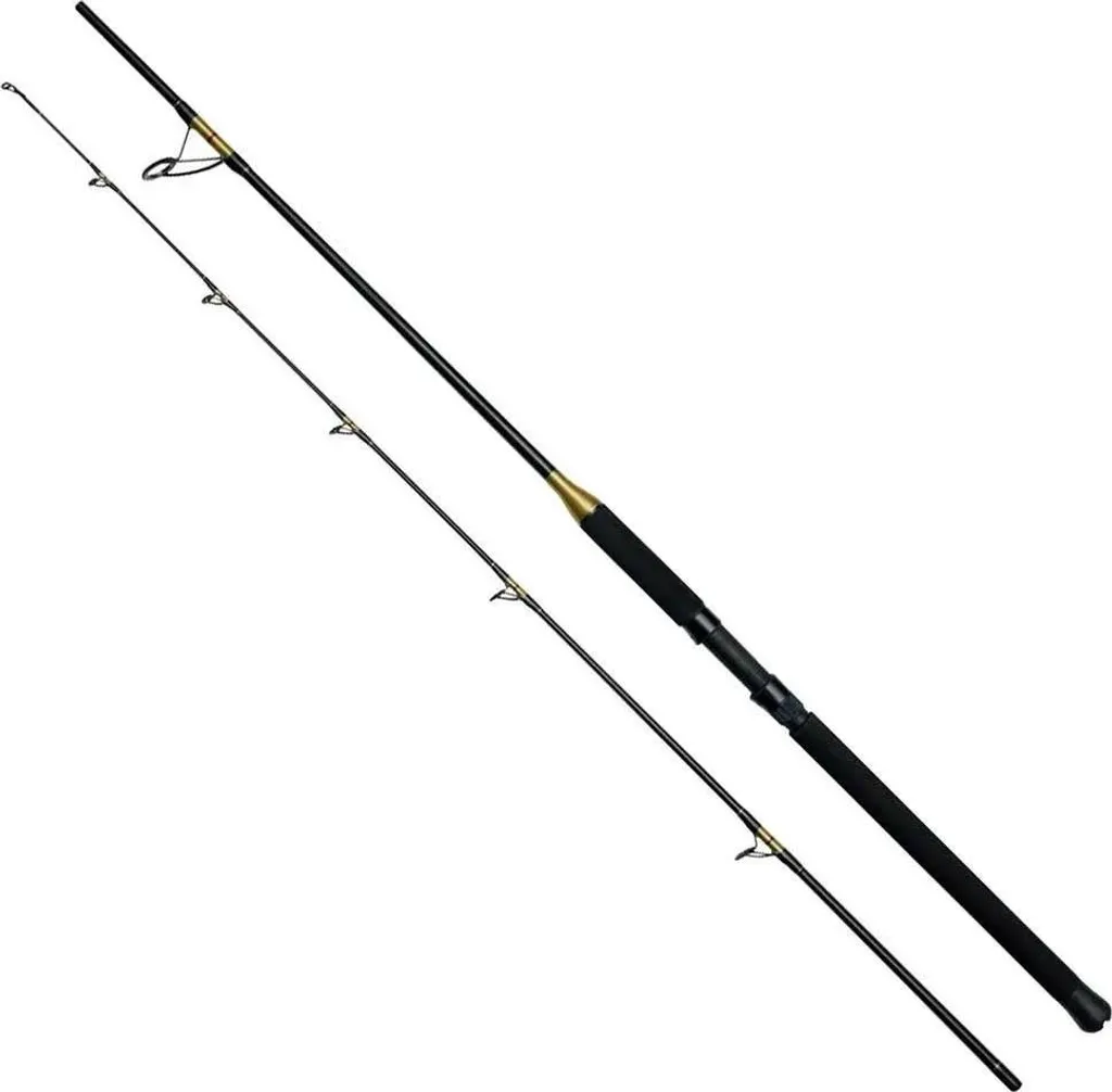 Kinetic Brutalis FS Canne à Bateau Noire 2m14 Puissance 50-160g Robuste