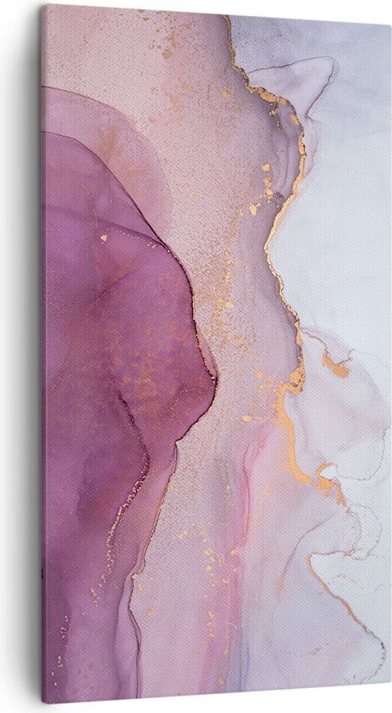Bild auf Leinwand - Leinwandbild - Einteilig - Marmor Pink Produktbild 