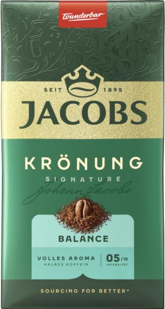 JACOBS Krönung Balance Kaffee, gemahlen 500,0 g