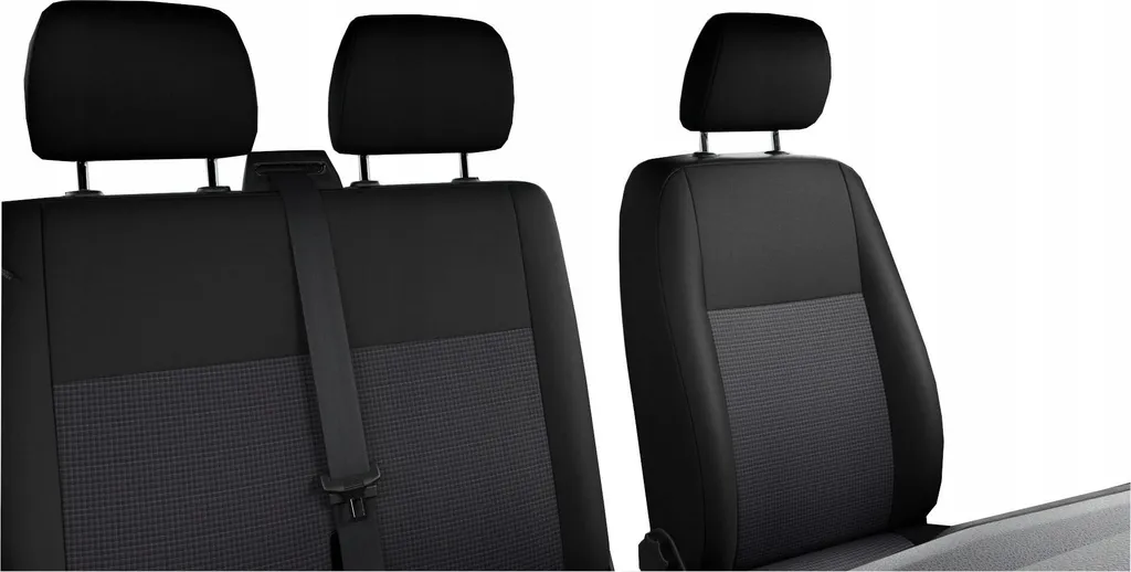 Coprisedili VW Transporter T6 (2015-2022) 6 Posti su Misura - Qualità Premium