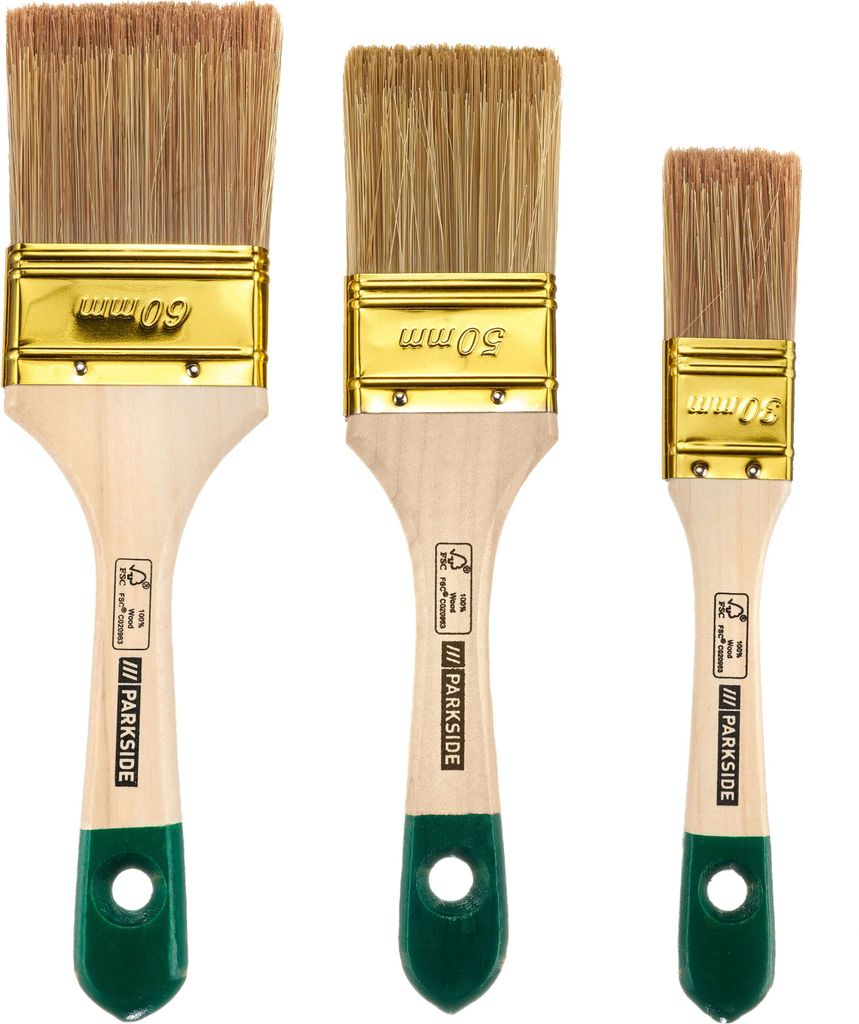 PARKSIDE Pinselset 3tlg.Lasur KAT