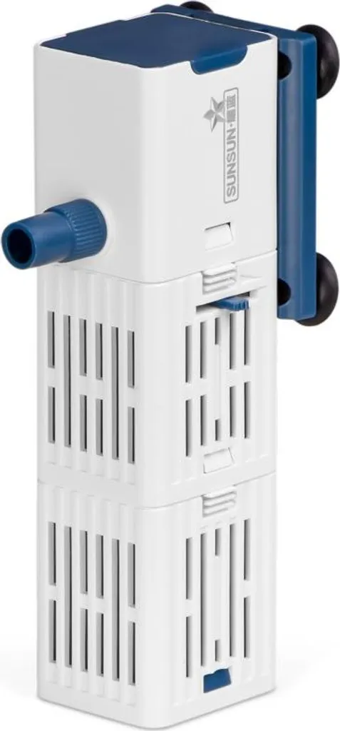 Filtre SunSun YQP-300F contre l'eau trouble en aquarium - 300l/h réglable