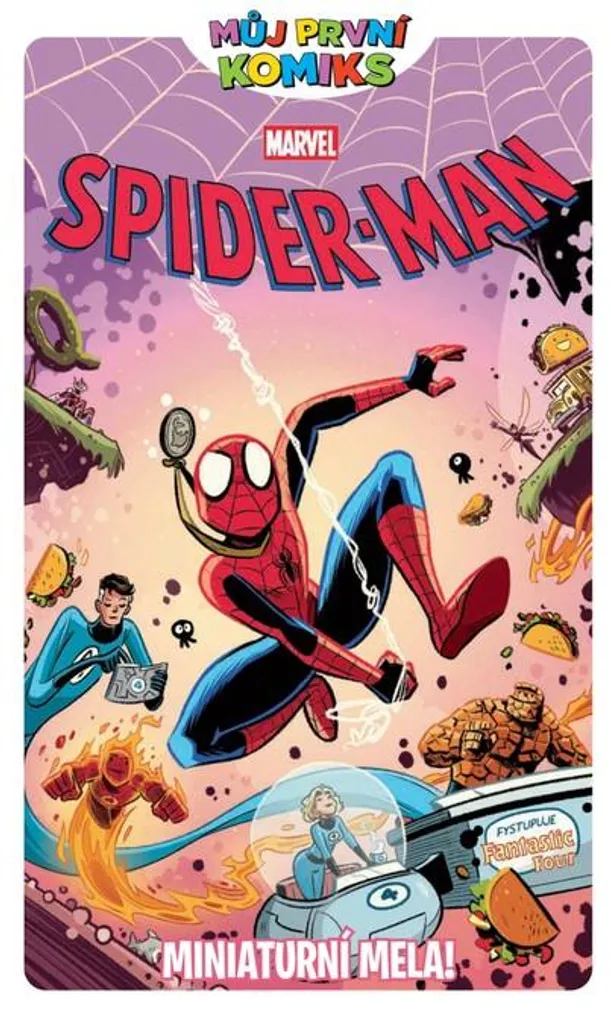 Spider-Man Miniaturní mela : BD illustrée Marvel pour premiers lecteurs