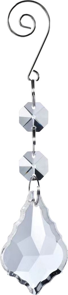 Sonnenfänger-Anhänger, buntes Ahornblatt-Design, Kunstkristall, schöne Dekoration, schafft Atmosphäre, Fenster-Lichtfänger
