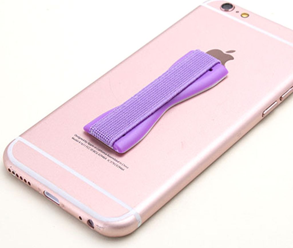 CLM-Tech Fingerhalterung Handy - Einhandbedienung Handy Halterung Band - Handygriff Fingerhalter Handy Selbstklebend - Handyfingerhaltung Smartphon...