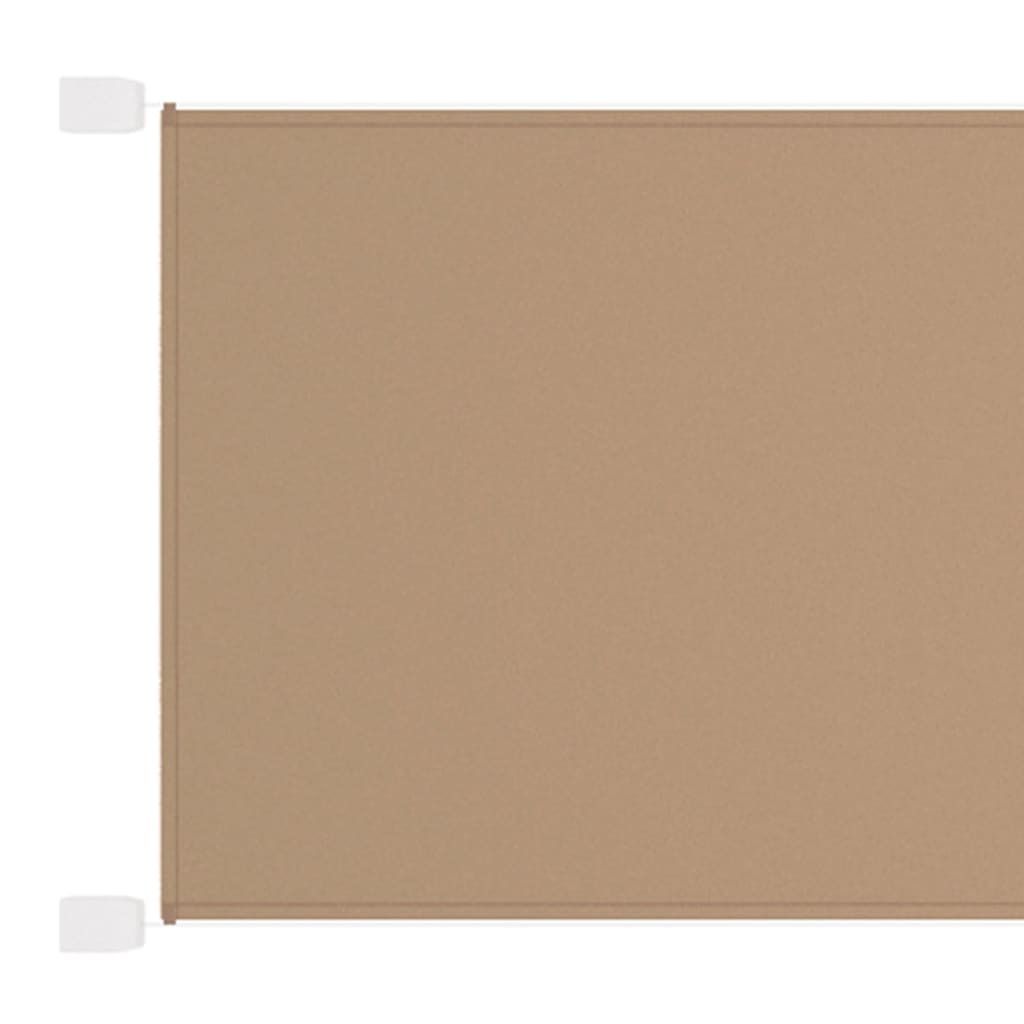 Tenda verticale Taupe 140x420 cm Tessuto Oxford Immagine del prodotto 