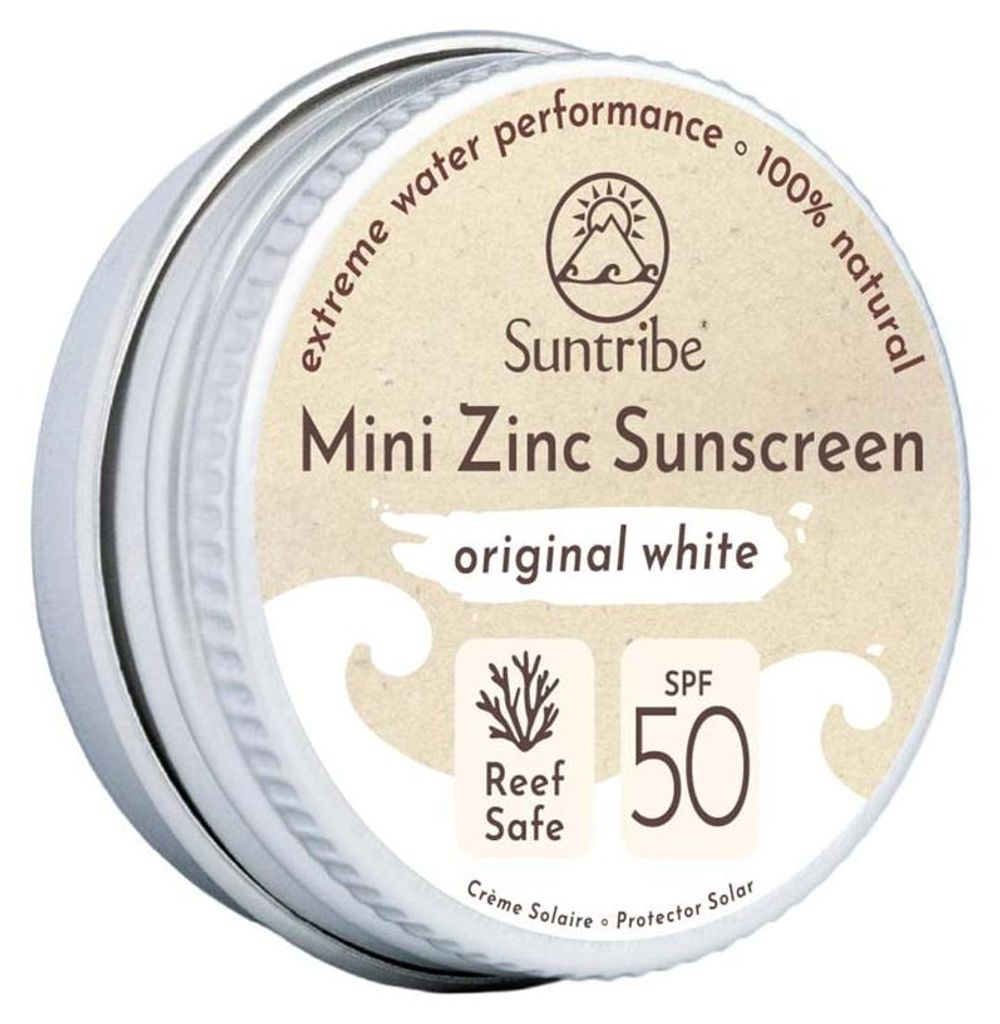 Suntribe Přírodní zinkový opalovací krém SPF 50 Bílá 15 g Obrázek produktu 