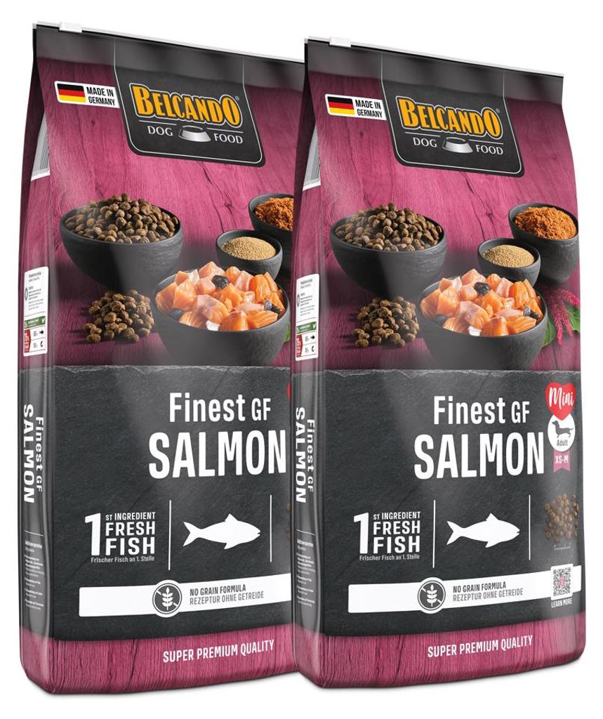 Belcando Finest GF Salmon 2 x 12,5 kg Produktbild 
