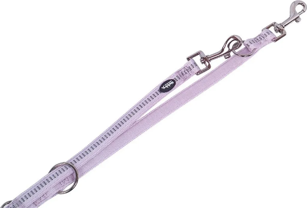 Laisse Nobby Soft Grip lilas L-XL : stop aux brûlures et mains douloureuses