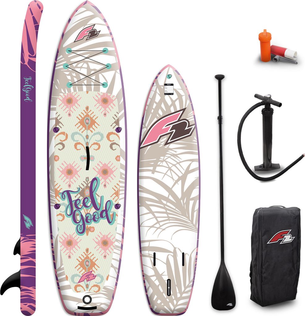 F2 Damen SUP Stand Up Paddle Board Feelgood 10'2' Multicolor 2024