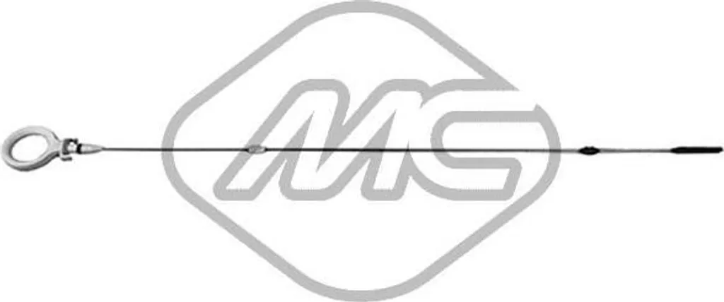 Asta Olio Audi A6 4F 2.0 TFSI | Metalcaucho 39901 | Ricambio OE 06D115611B