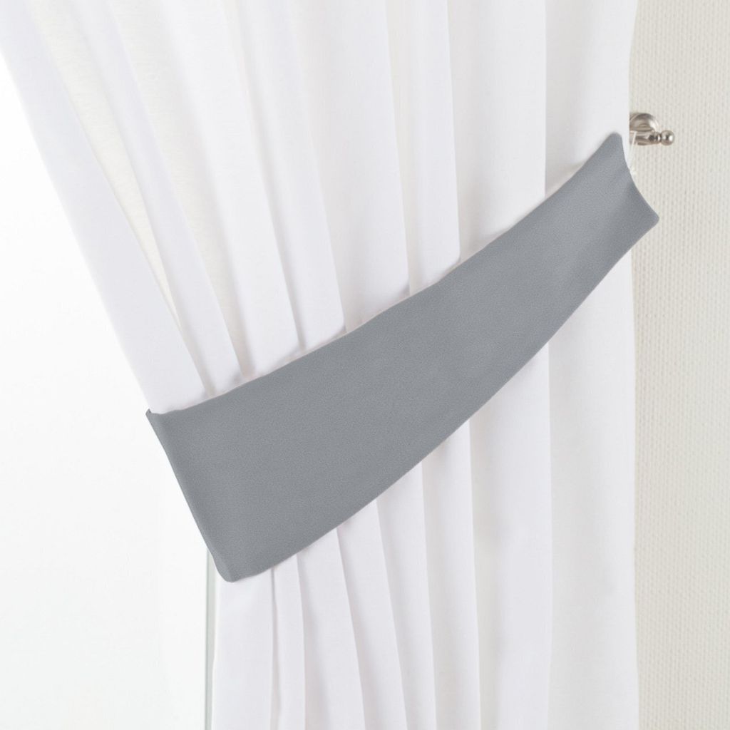 Dekoria Raffhalter Victoria, grau, 12 x 70 cm