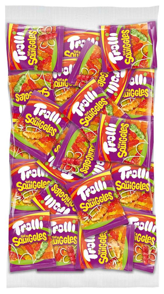 Trolli The Squiggles Minis 100x10,5g Produktbild 