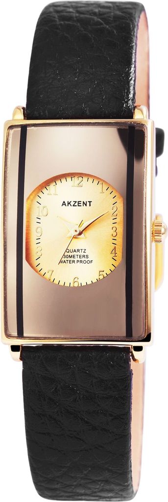 Akzent Damenuhr mit Kunstlederionsarmband