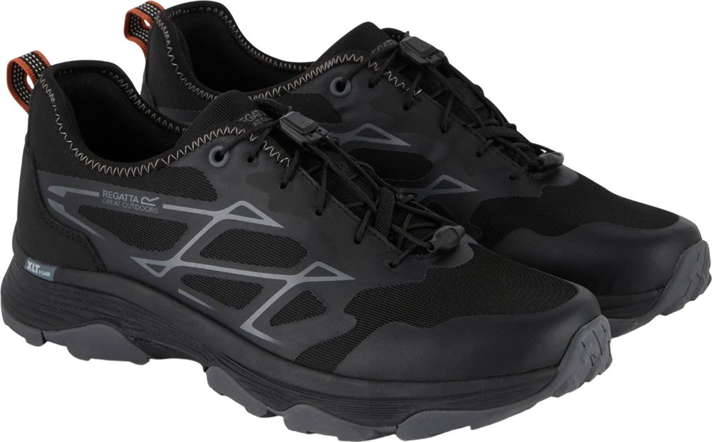 Regatta - Herren Sneaker "Blaze" RG11448 (46 EU) (Schwarz)