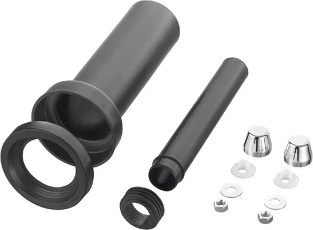 Raccordo WC Haas 300mm DN110 Saldabile PE-HD per Scarico Parete