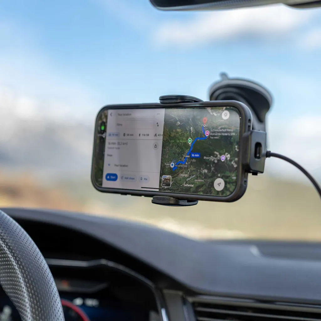 Support Voiture GPS avec Charge Induction Rapide WM7B Spacecase - 5