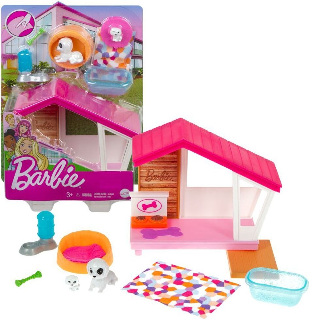 MATTEL GRG78 Barbie Mini Spielset mit Tier #3