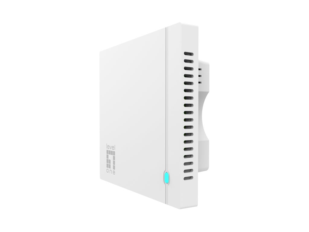 LevelOne AX1800 Dual-Band Wi-Fi 6 In-Wall PoE Wireless Produktbild 