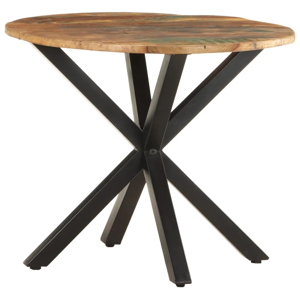 Table d'appoint bout de canapé bois massif 68cm pour café et déco - 15