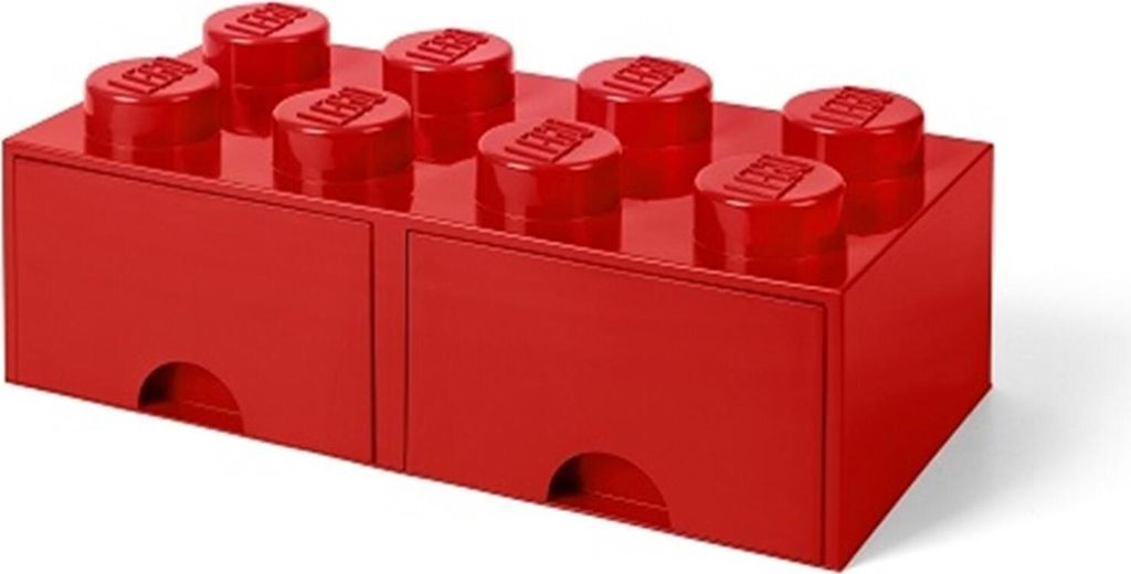 LEGO(R) pojemnik klocek z dwoma szufladami ósemka Zdjęcie produktu 