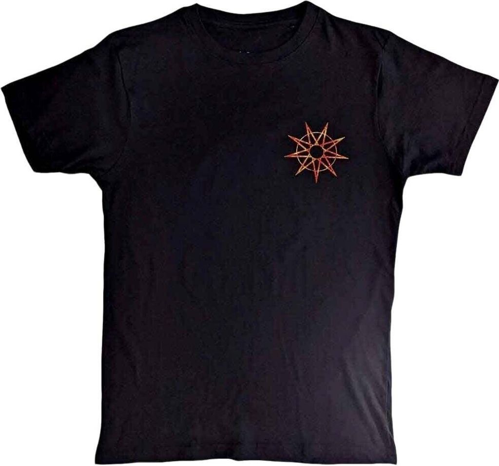 Slipknot The End, So Far Flame Logo Back Print Black XL T-Shirt