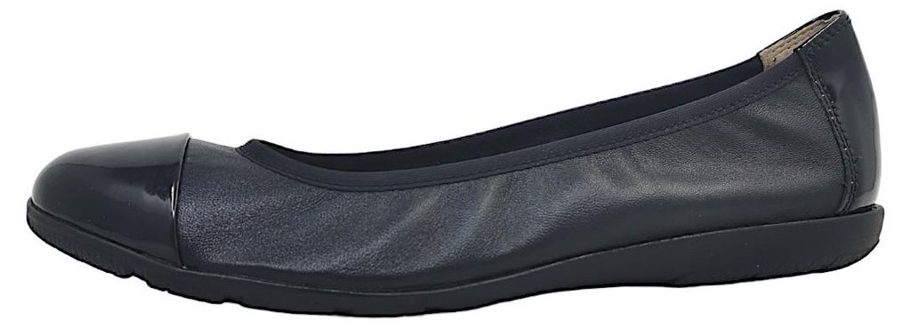 Caprice, chaussures pour femmes, ballerines, couleur noire, Image du produit 