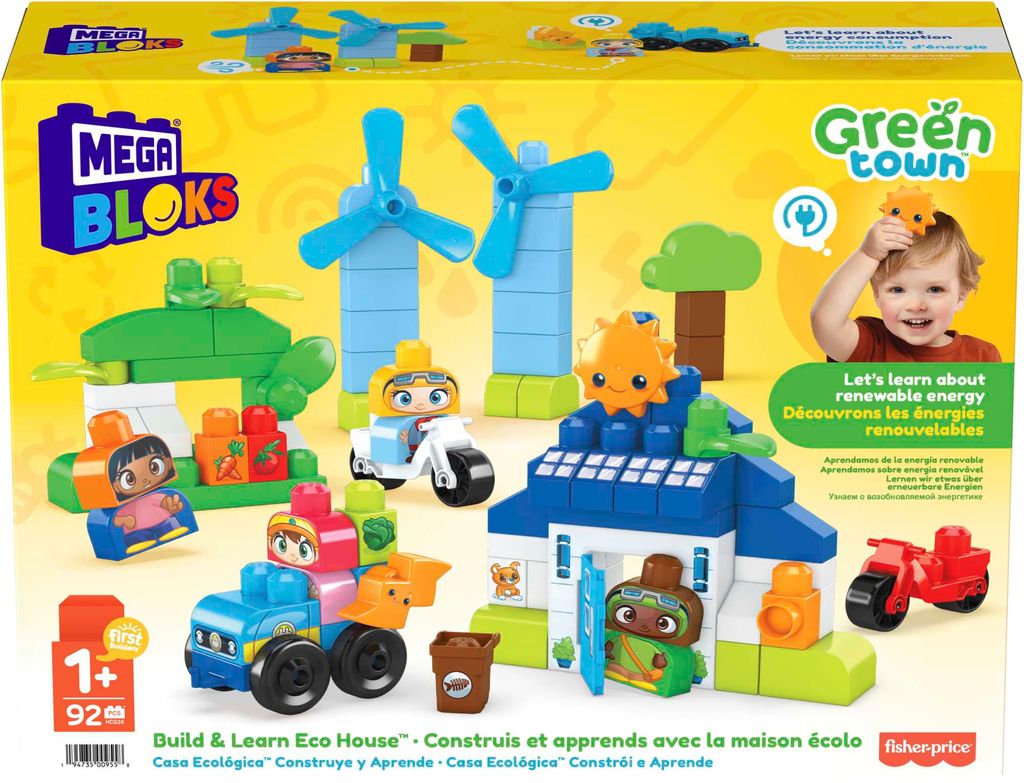 MEGA BLOKS HCG36, Stavebnica, 1 rok / roky, Plast, 92 Obrázok produktu 