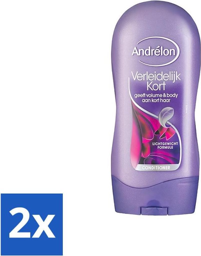 Andrélon - Seductive Short - Spülung - Für kurzes Haar - 300 ml - Vorteilspack - 2 Stücke