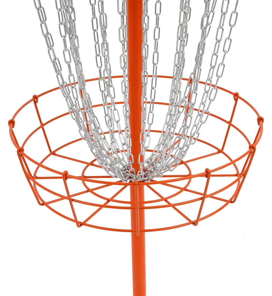 Panier Disc Golf en Fer 24 Chaînes - Structure Légère et Résistante - 5
