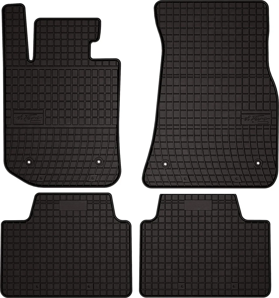 Set Tappeti Gomma BMW 3 G20 2018- | Su Misura con Fissaggi Originali