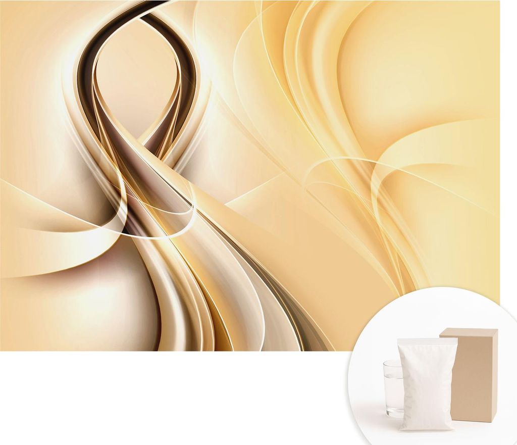 Fototapete - Wandbilder für Wohnzimmer - 208x146 cm - Dekorative Wandfolie - Modernes Design für Wanddekoration - Tapeten für Innenräume - Well...