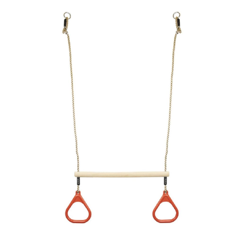 Houten trapeziumschommel met handgrepen, Greenmill GR0132 Productafbeelding 