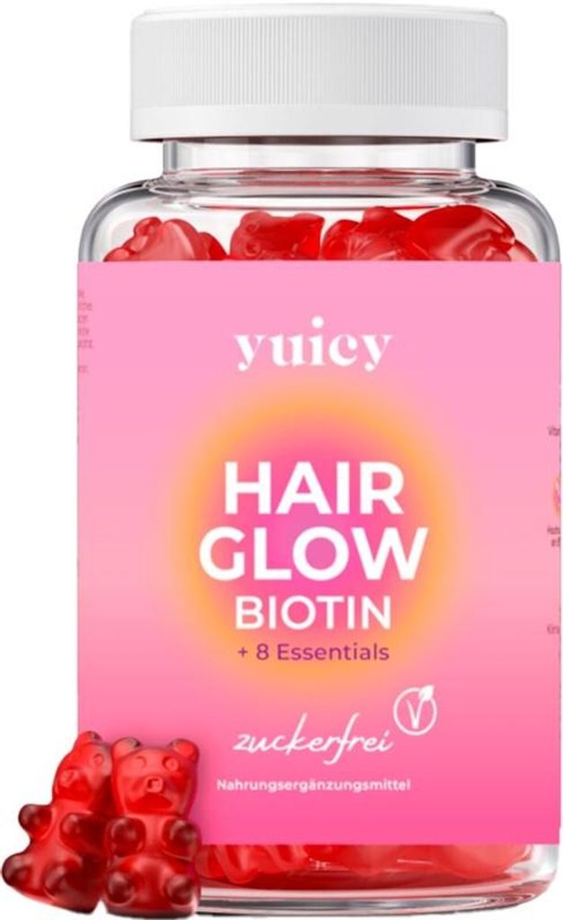 Yuicy Hair Glow Biotin 162 g Produktbild 