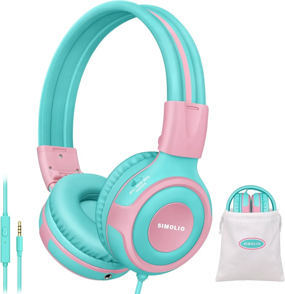 Cuffie Viaggio Bambini Over-Ear: Stilose, Sicure e Condivisibili