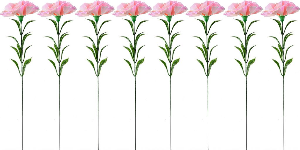 Stück Künstliche Nelken, realistische Kunstseidenblume, Hochzeit, Innenbereich, Zuhause, Büro, Tischdekoration, Kunstblumen-Dekoration, Mutterta...