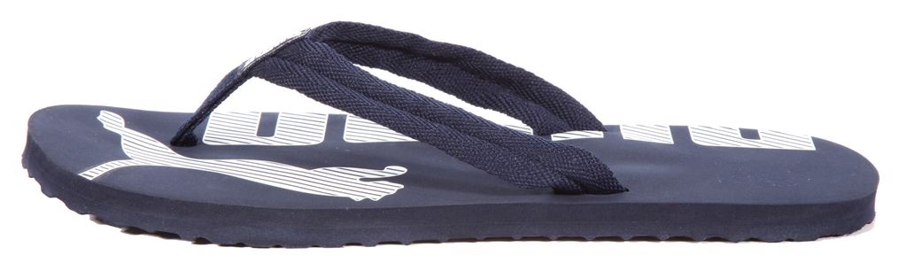Puma Zehentrenner Badepantolette Epic Flip blau/weiß, Größe Herren:39 EU