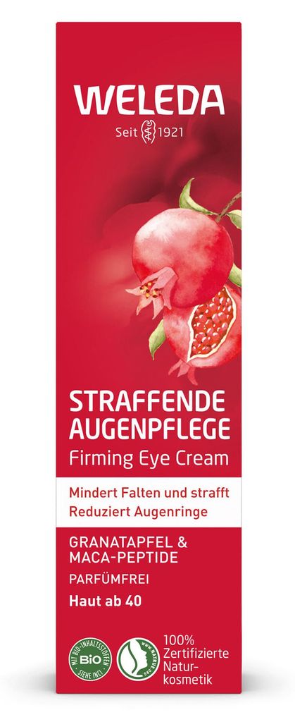 Weleda Straffende Augenpflege Granatapfel & Maca-Peptide Produktbild 