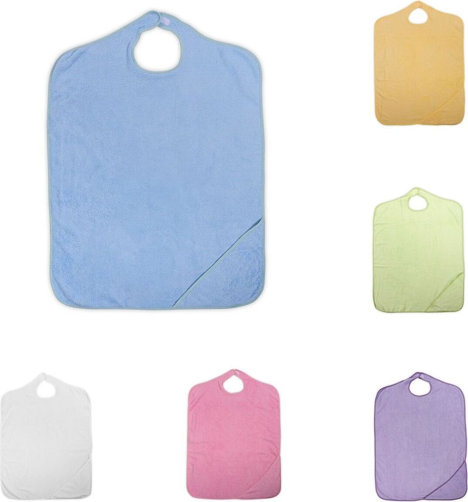 Lorelli Baby-Badehandtuch Duo 80 x 100 cm Kapuzenhandtuch Badeschrze ab Geburt blau