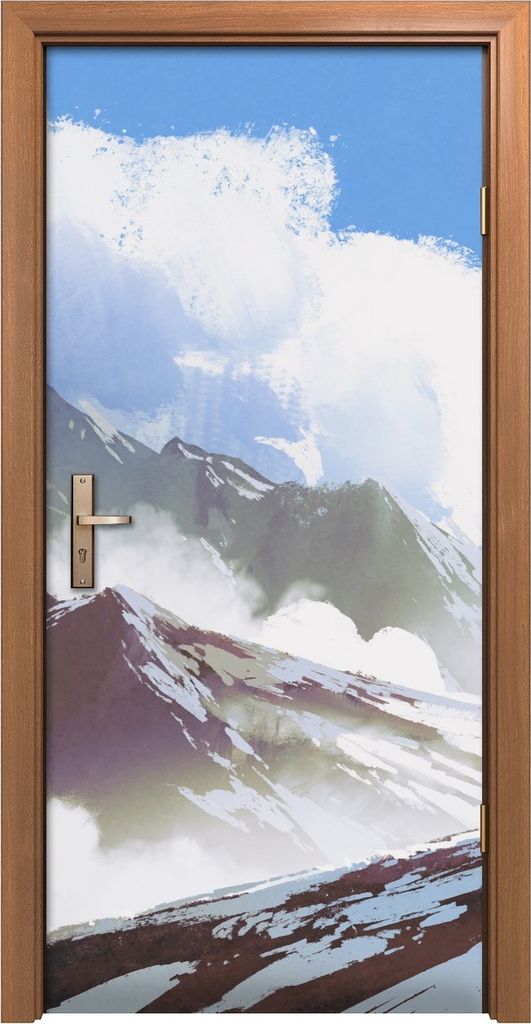 Türposter 90x200 cm Türaufkleber Türtapete Türfolie Produktbild 