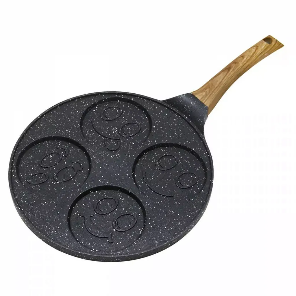 Kinghoff 34673 Teglia Pancake Induzione Marmo - Padella Antiaderente
