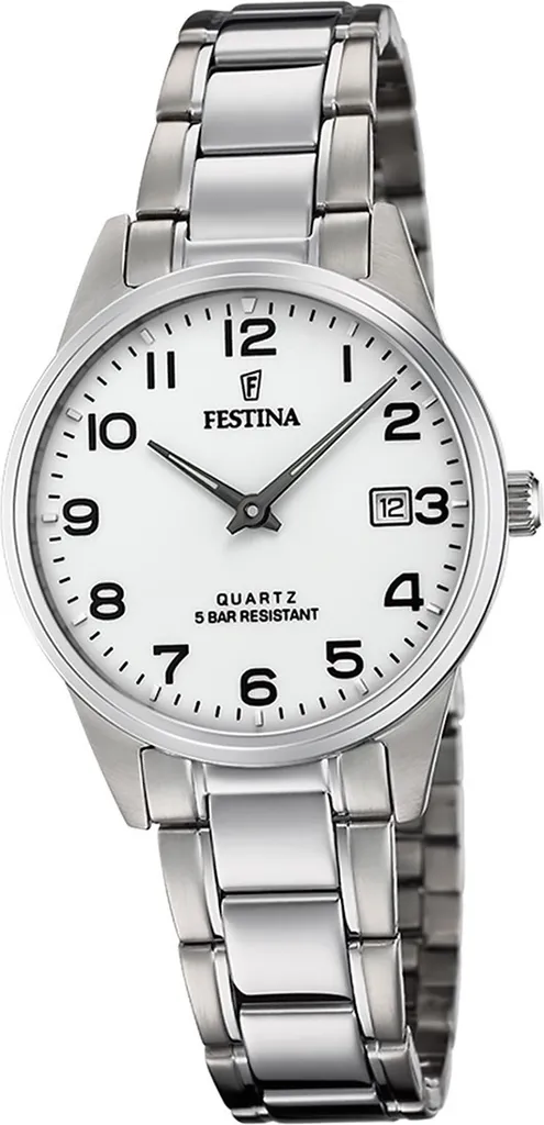 Festina F20509/1 Orologio Donna Classico Acciaio Inossidabile Argento