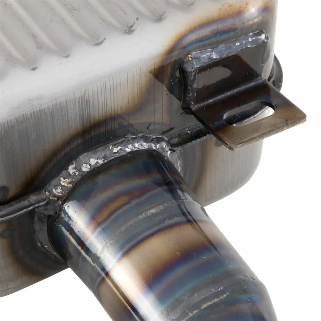 Échappement pour pneus larges et grand support de fixation pour course - 8