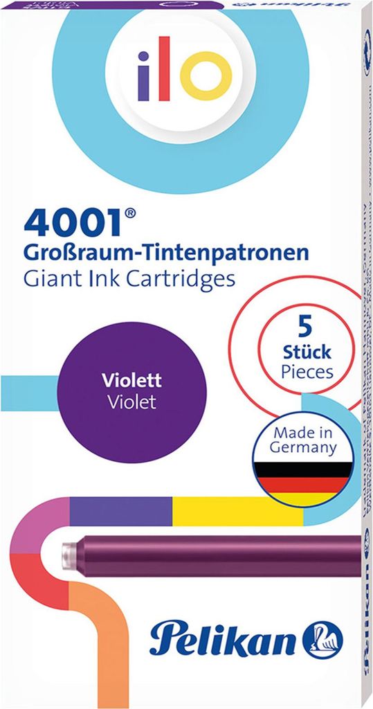 Pelikan Großraum-Tintenpatronen ilo 4001 GTP/5 violett