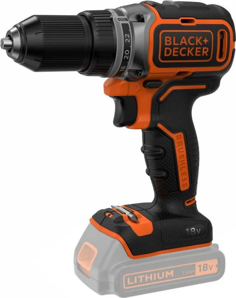 Trapano Avvitatore 18V Black & Decker Brushless - Solo Corpo