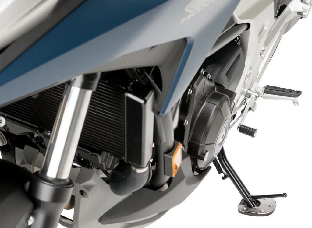 Semelle de béquille latérale HONDA X-ADV PUIG 20583N en aluminium noir