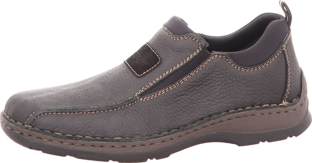 Rieker Herren Slipper rutschfest extra weit  mit Gummizug Produktbild 