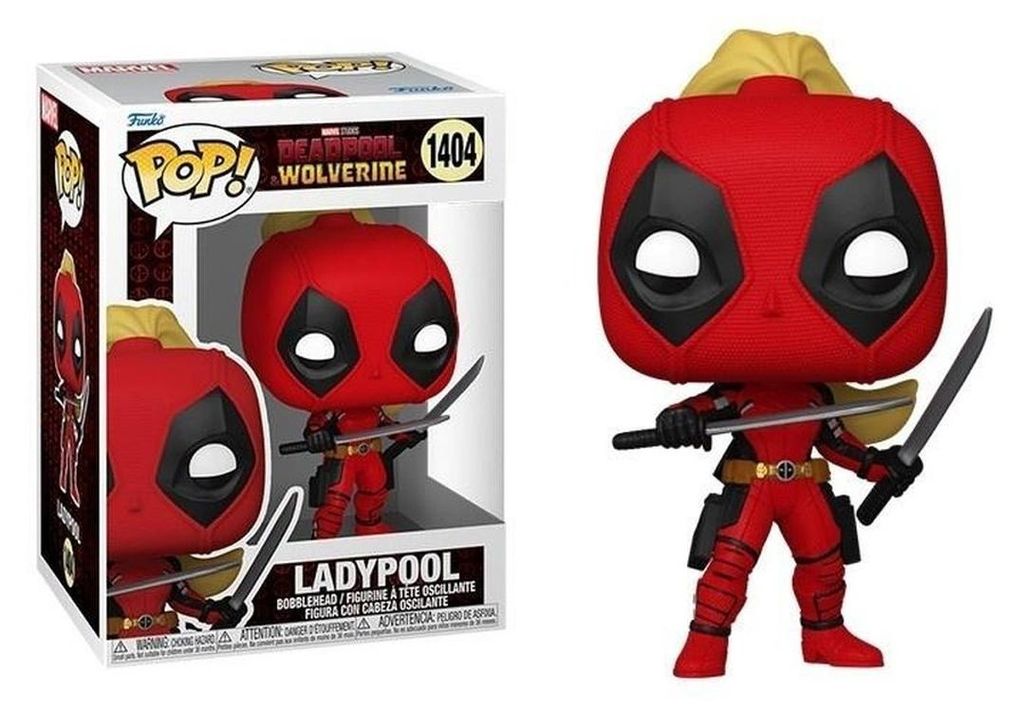 FUNKO POP! Ladypool, Figurka kolekcjonerska, Film i Seriale Zdjęcie produktu 