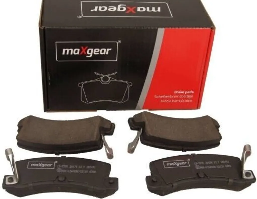 Plaquettes de frein MAXGEAR 19-3390 à faible bruit pour Corolla E11