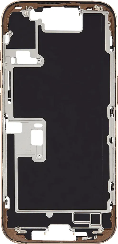 Châssis Intermédiaire iPhone 16 Pro Max - Pièce de Rechange Avizar Or